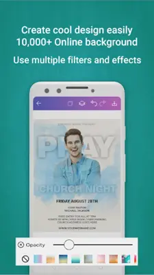 Poster Maker, Flyer Maker android App screenshot 6