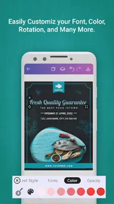 Poster Maker, Flyer Maker android App screenshot 7